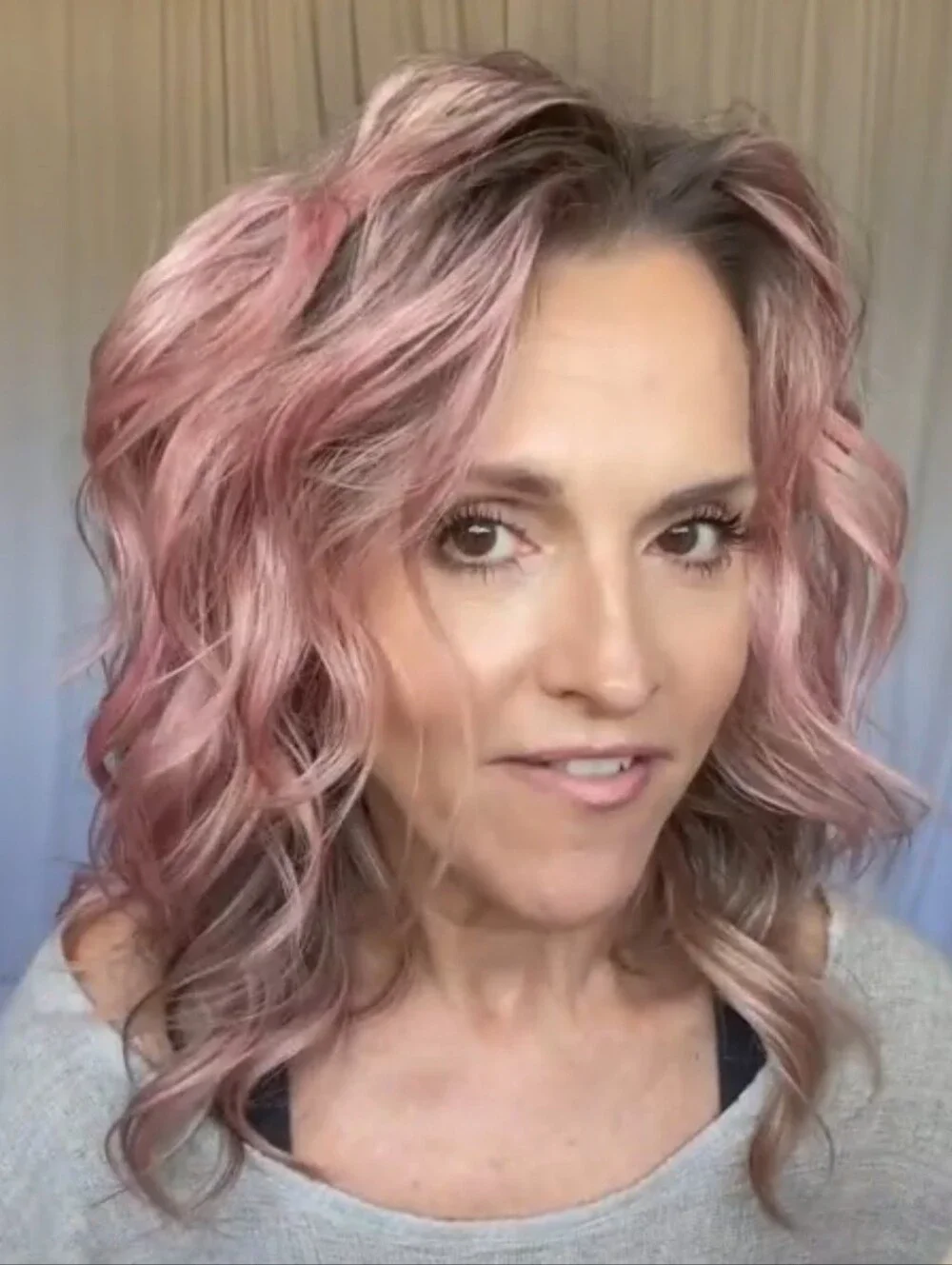 Kristin Ess Rose Gold Temporary Tint 7 oz Hair Color Spray – Set of 2